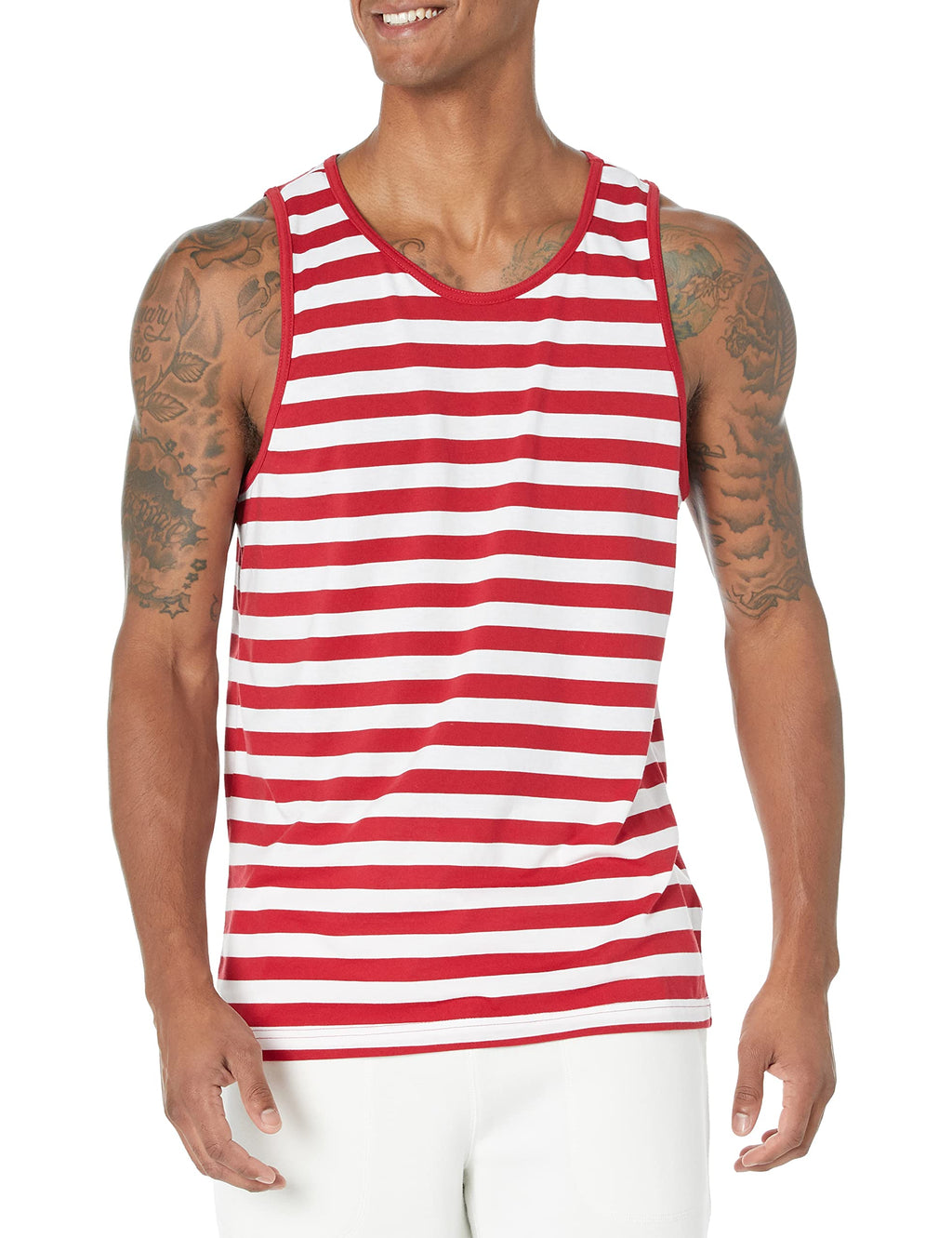 Essentials Men's Regular-Fit Sleeveless Tank Top