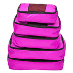 TravelWise Weekender Packing Cube Set - Silver 5-Piece - Luggage Travel Bags by Handbags Specialist Headquarter | Available at Handbags Specialist Headquarter