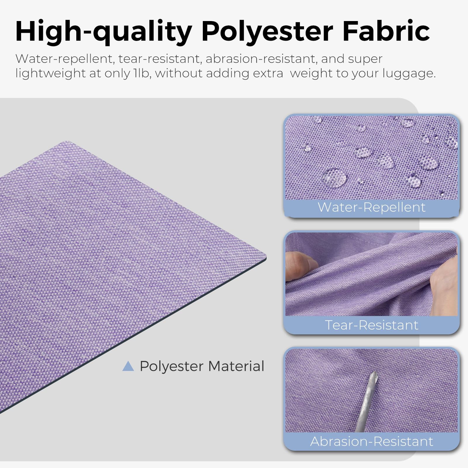 VoyageMax 65L Foldable Duffel - Water-Repellent