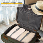 LARVENDER Expandable 5-Piece Spinner Luggage Set -  by Handbags Specialist Headquarter | Available at Handbags Specialist Headquarter