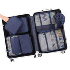 TravelMate 8-Piece Packing Cubes - Luggage Travel Bags by Handbags Specialist Headquarter | Available at Handbags Specialist Headquarter
