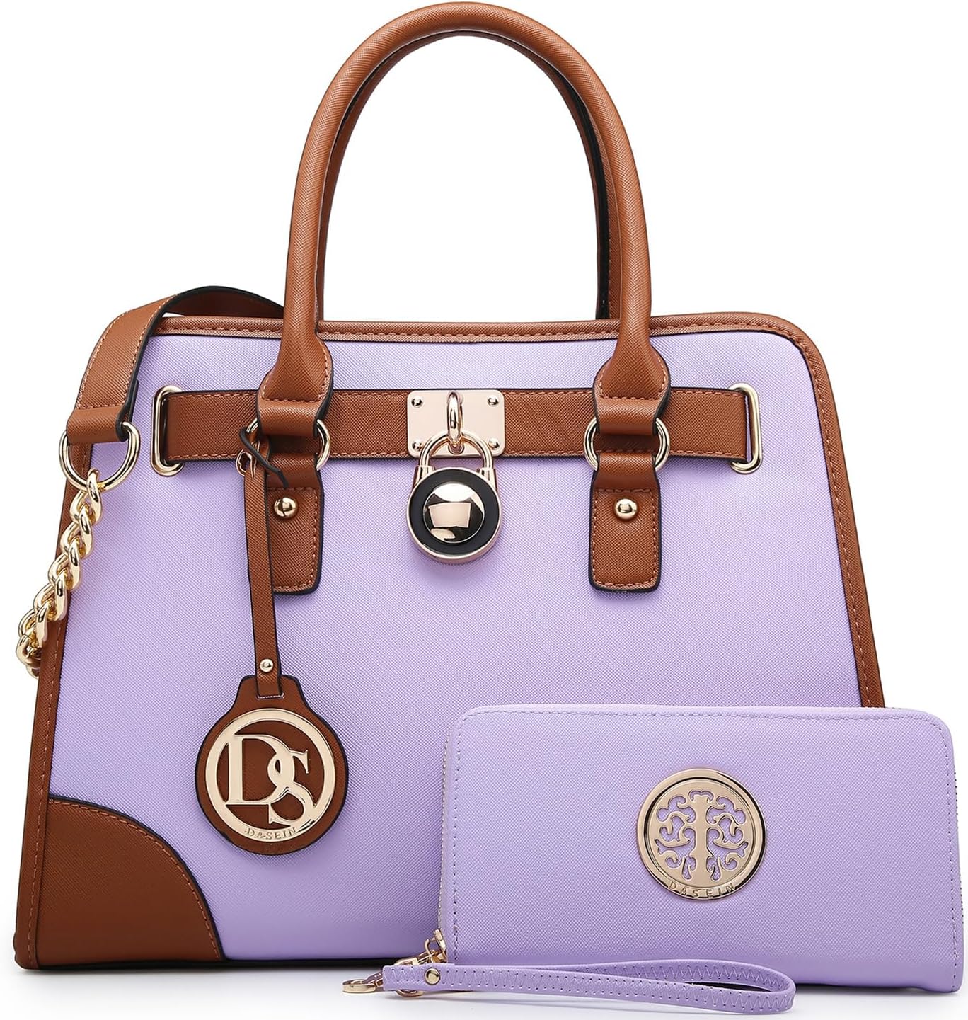 Dasein Luxe Set: Top Handle & Hobo Handbags Duo - Satchels Handbags by Handbags Specialist Headquarter | Available at Handbags Specialist Headquarter