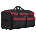 Travelers Club 36" Asgard 3-Wheel Rolling Duffel Bag -  by Handbags Specialist Headquarter | Available at Handbags Specialist Headquarter