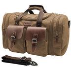 Wildroad 50L Waxed Canvas Waterproof Duffle Bag