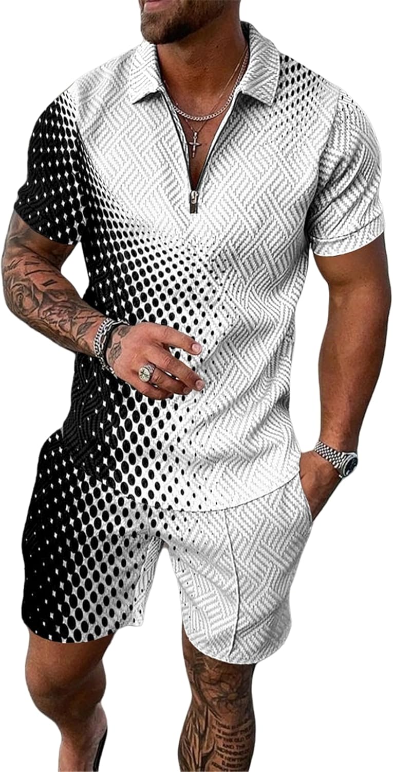 Men's Summer Tracksuit 2-Piece Set