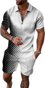 Men's Summer Tracksuit 2-Piece Set
