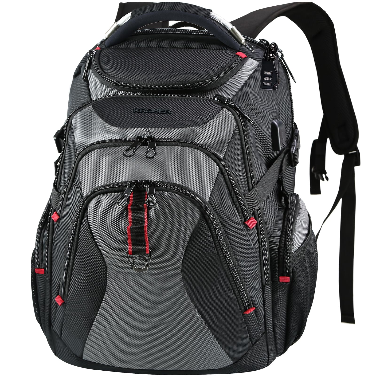 KROSER XL Shield Backpack - RFID & Water-Repellent - Backpack Bags by Handbags Specialist Headquarter | Available at Handbags Specialist Headquarter