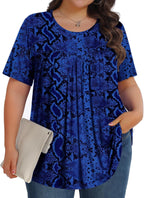 SoftTunic-Plus Crew SS - Tops by Handbags Specialist Headquarter | Available at Handbags Specialist Headquarter