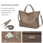 Kattee Women's Leather Tote Bag