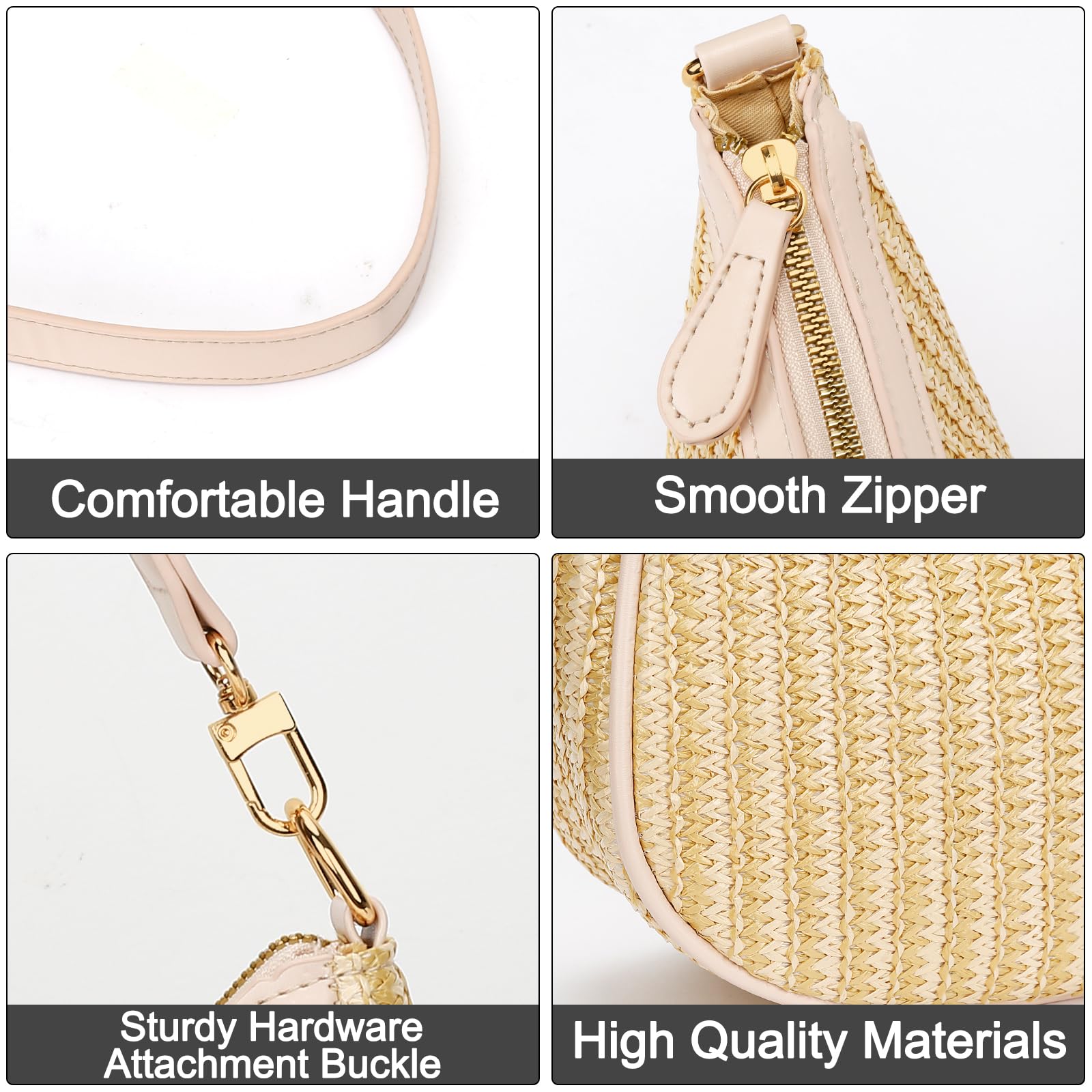 Retro Chic Hobo Bag - Cute Underarm Purse - Shoulder Bags by Handbags Specialist Headquarter | Available at Handbags Specialist Headquarter