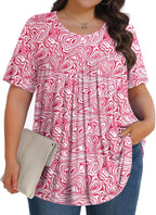 SoftTunic-Plus Crew SS - Tops by Handbags Specialist Headquarter | Available at Handbags Specialist Headquarter