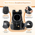 PawVentura: Adjustable Pet Carrier Backpack -  by Handbags Specialist Headquarter | Available at Handbags Specialist Headquarter