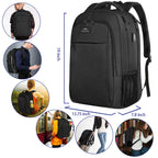 MATEIN SleekGuard Laptop Backpack with USB Port - Backpack Bags by Handbags Specialist Headquarter | Available at Handbags Specialist Headquarter