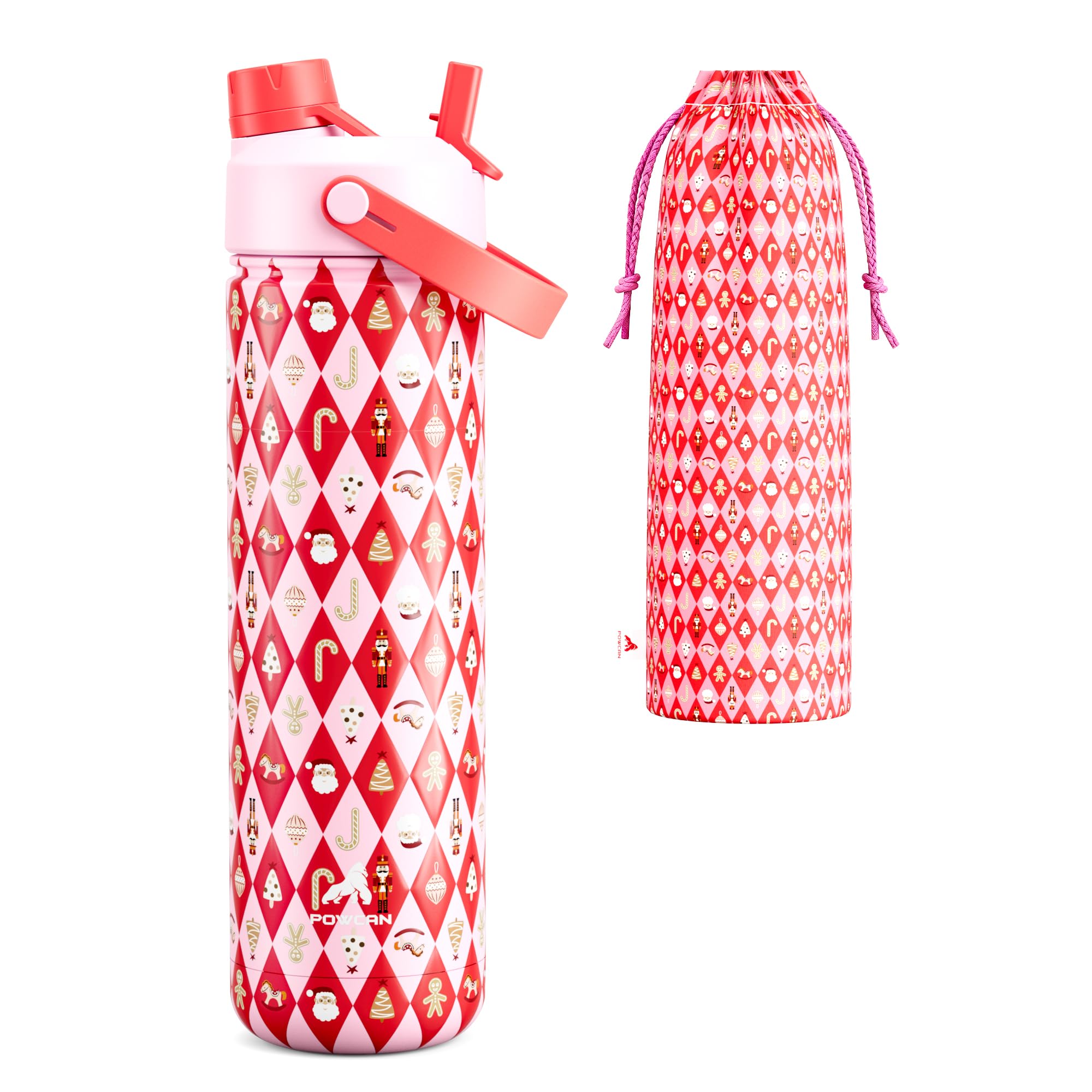 ChillKnight 26oz: Dual-Lid Leak-Proof Bottle - Water Bottles by Handbags Specialist Headquarter | Available at Handbags Specialist Headquarter
