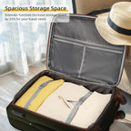 LARVENDER Expandable 5-Piece Spinner Luggage Set -  by Handbags Specialist Headquarter | Available at Handbags Specialist Headquarter