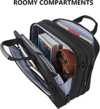 KROSER Laptop Bag up to 17.3 Expandable - Black