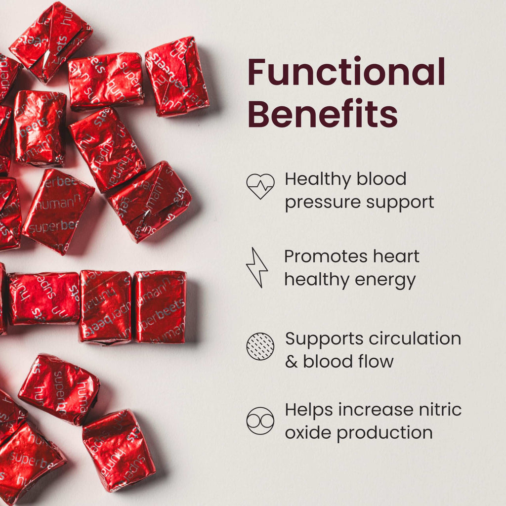 SuperBeets Heart Chews: Pomegranate Berry Boost - Health Care by Handbags Specialist Headquarter | Available at Handbags Specialist Headquarter