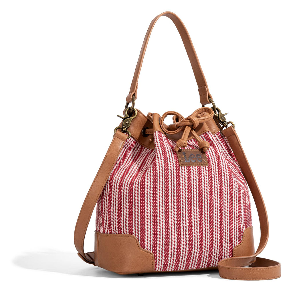 Montana West Lee Drawstring Hobo Bucket Bag -  by Handbags Specialist Headquarter | Available at Handbags Specialist Headquarter