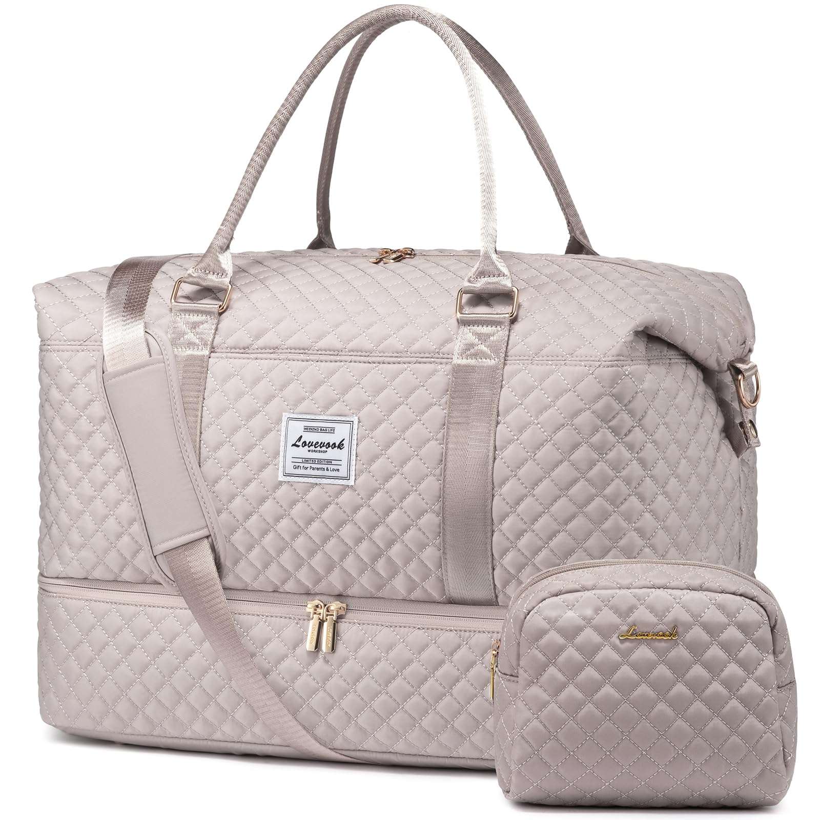 LOVEVOOK All-in-One Duffle: Travel & Gym Ready - Luggage Travel Bags by Handbags Specialist Headquarter | Available at Handbags Specialist Headquarter