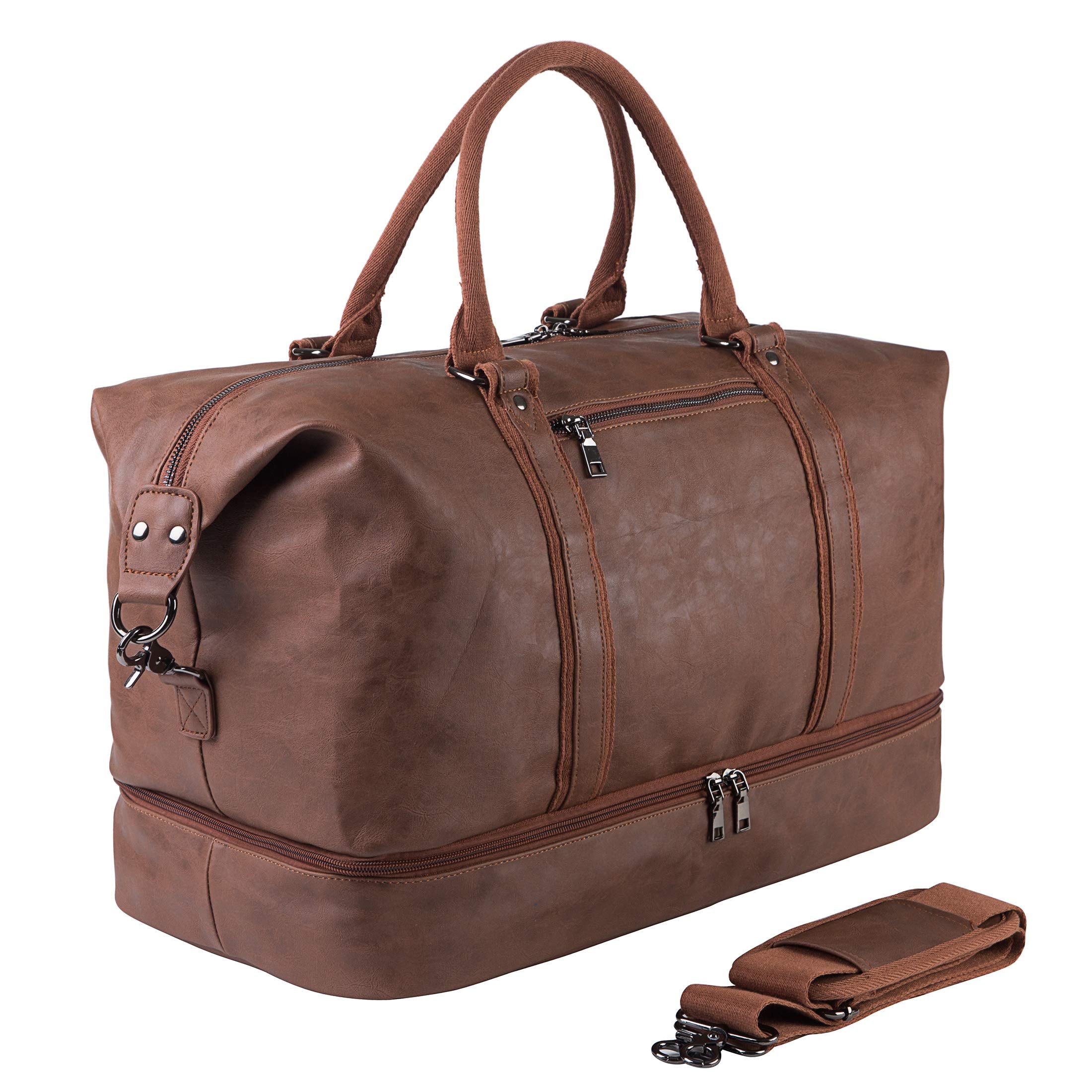 Weekender Overnight Travel Bag with Shoe Pouch