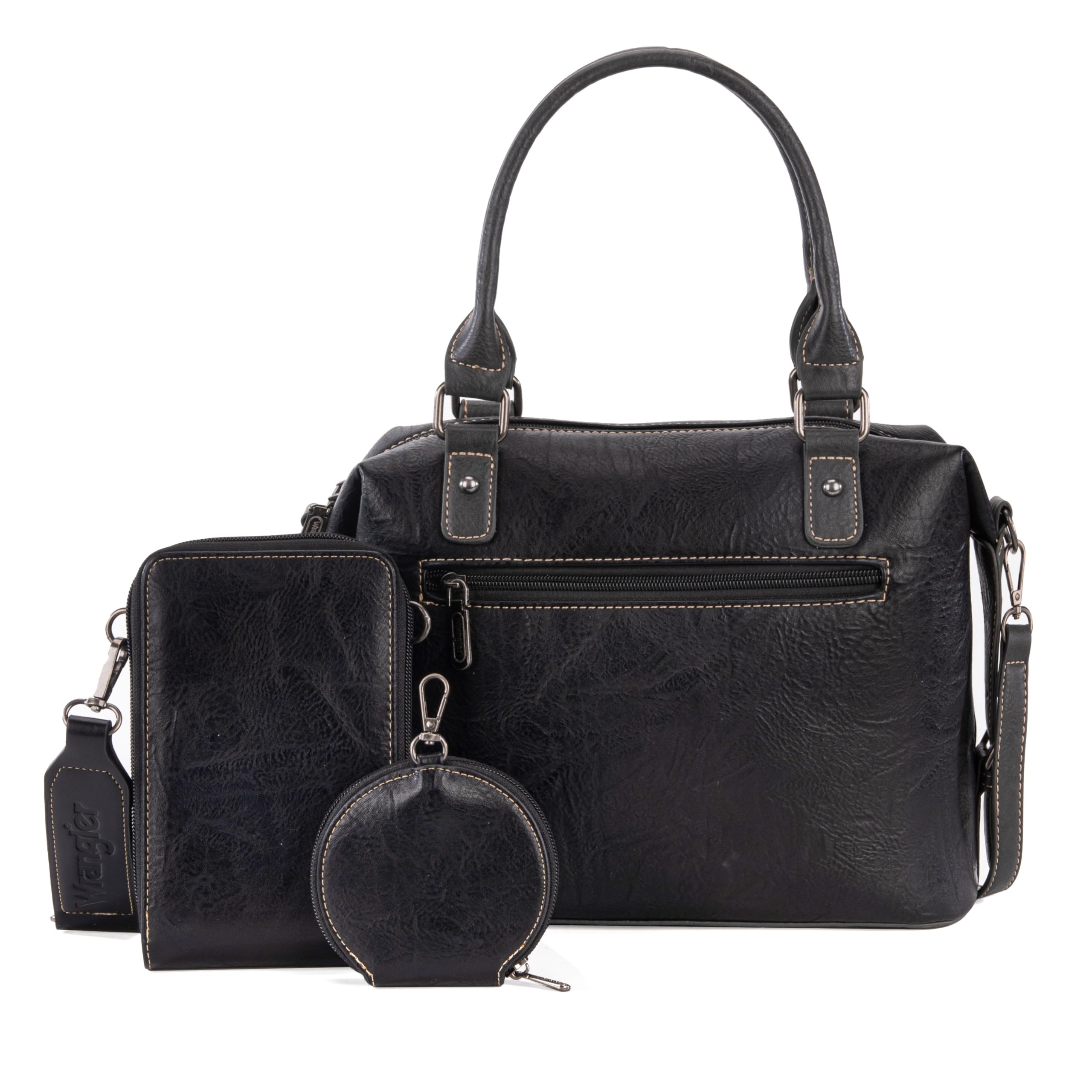 Wrangler Women's Trio: Satchel, Phone Bag & Coin Purse