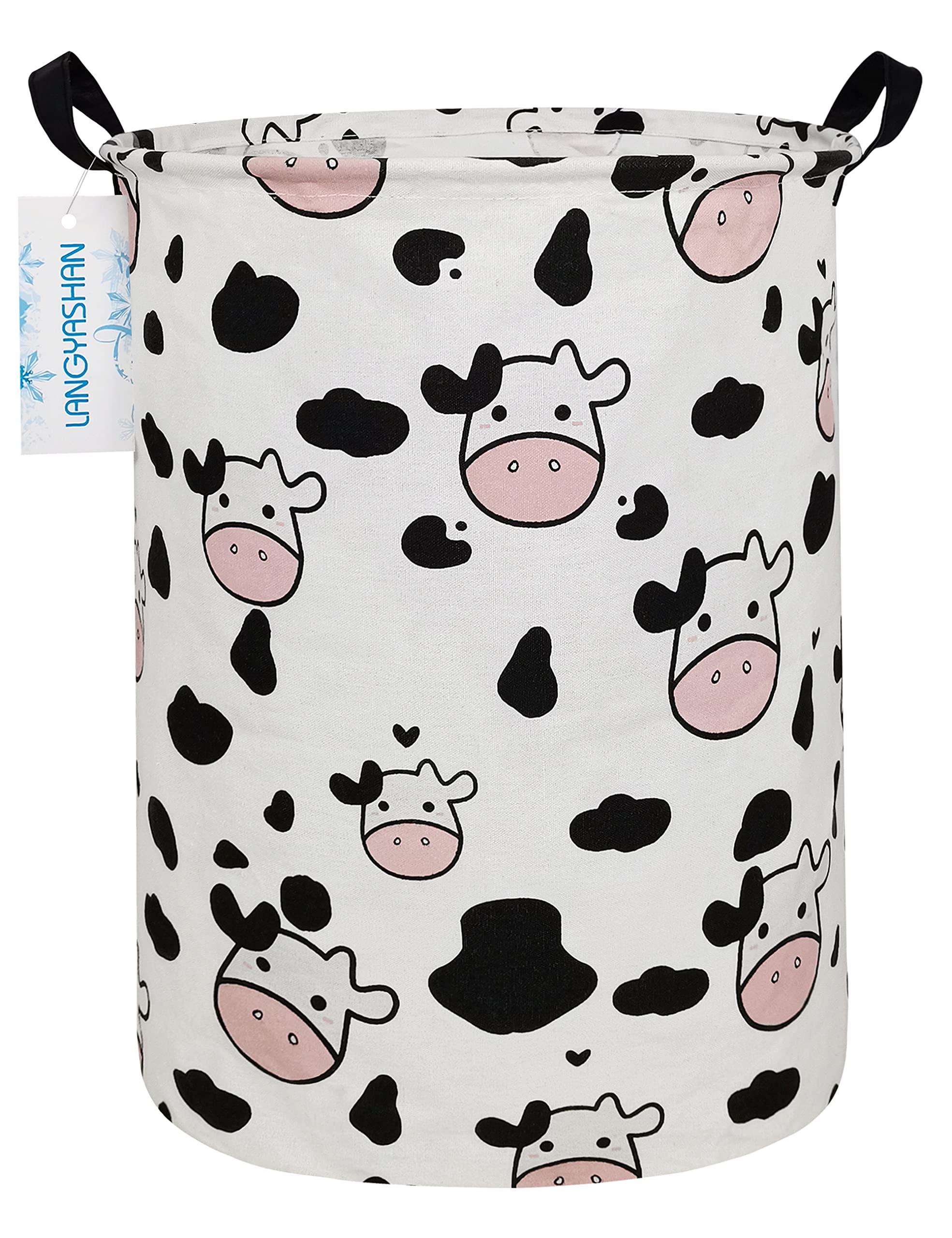 Collapsible Canvas Hamper by LANGYASHAN - Laundry Baskets by Handbags Specialist Headquarter | Available at Handbags Specialist Headquarter