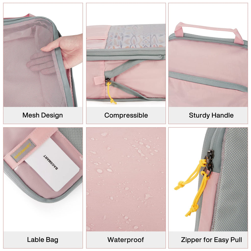 PackPro 6 Set Compression Cubes for Travel - Luggage Travel Bags by Handbags Specialist Headquarter | Available at Handbags Specialist Headquarter