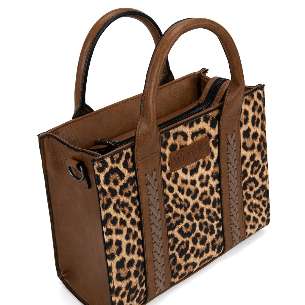 Western Chic Wrangler Tote: Vegan Leather, Versatile Strap