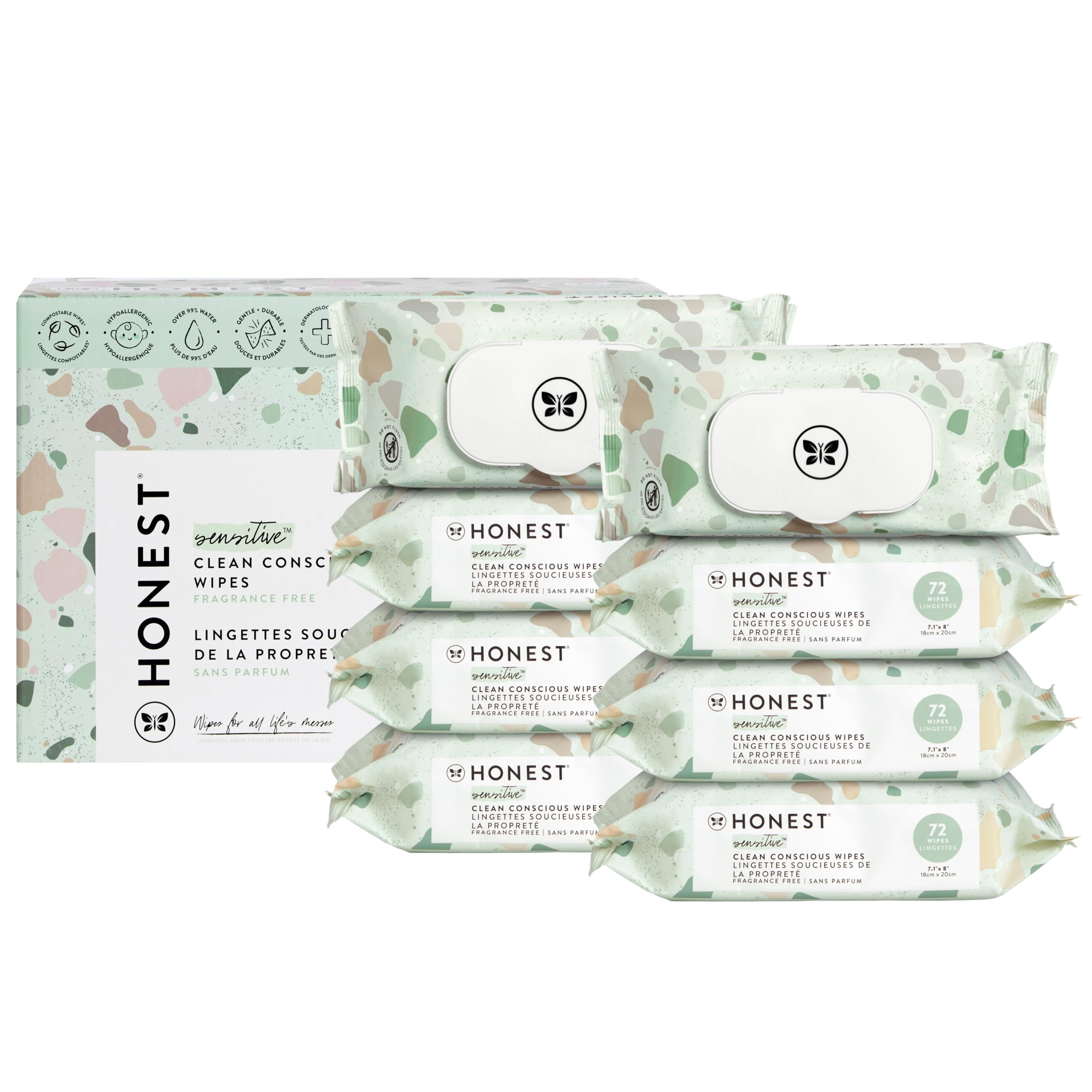 EcoGentle Multi-Use Wipes for Sensitive Skin - Baby Products by Handbags Specialist Headquarter | Available at Handbags Specialist Headquarter