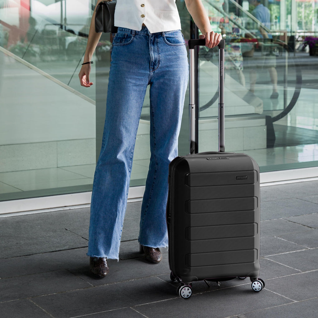 Traveler's Choice Indestructible 22 Spinner Carry-on - Luggage Travel Bags by Handbags Specialist Headquarter | Available at Handbags Specialist Headquarter