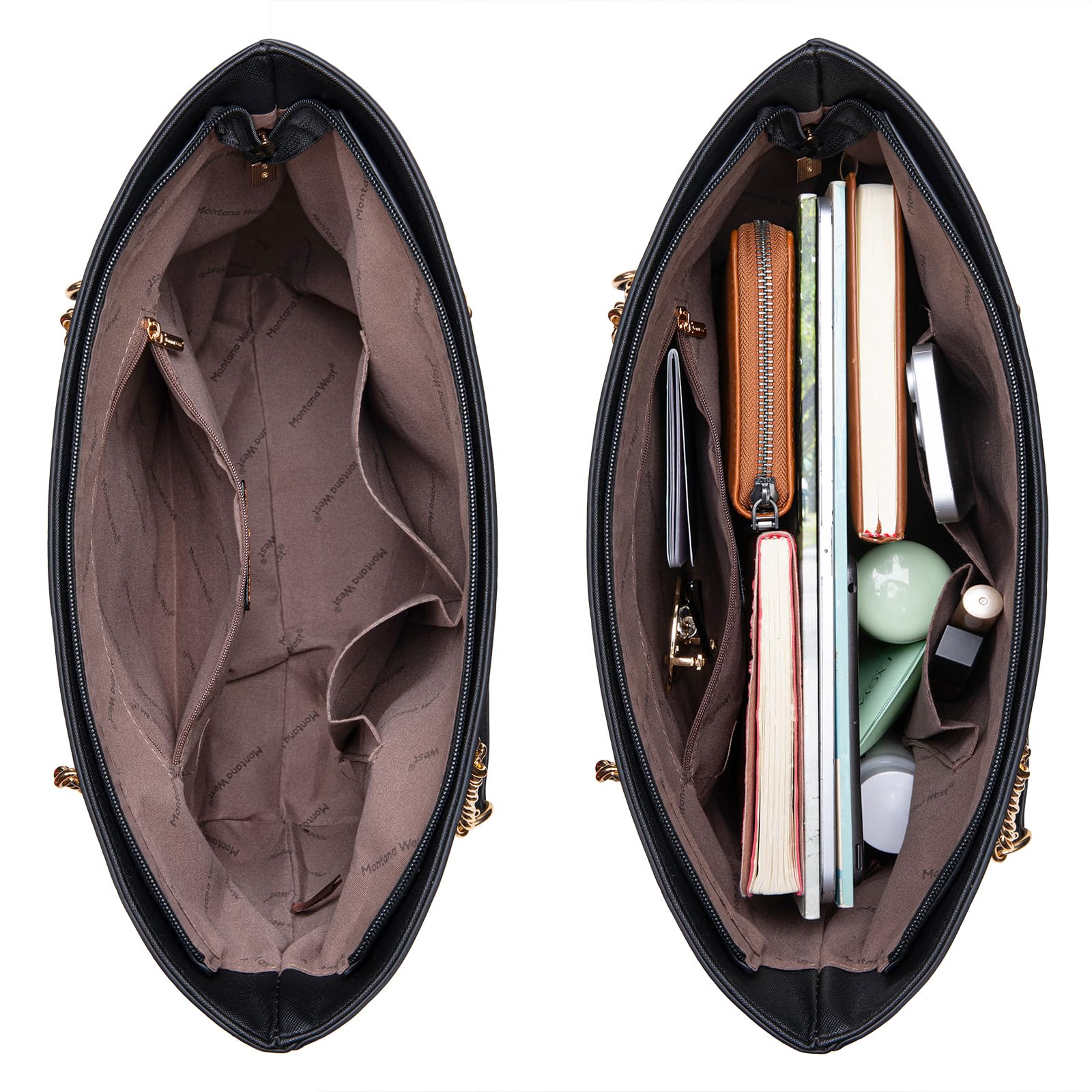 Montana Chic: Women's Chain-Handle Tote