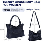Genuine Leather Women's Tote Shoulder Bag