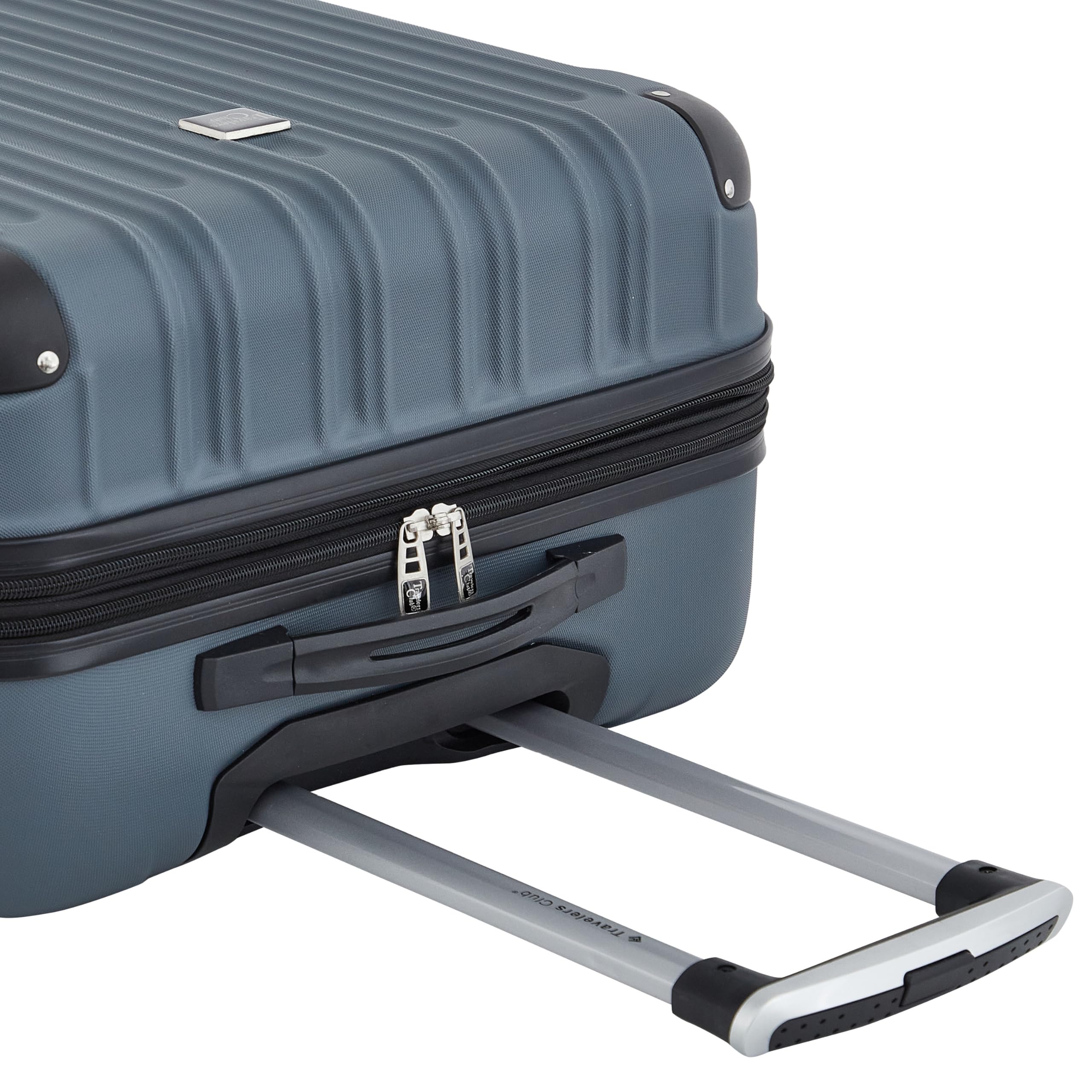 Rose Gold Hardside Luggage Set - 4-Piece Travel Kit -  by Handbags Specialist Headquarter | Available at Handbags Specialist Headquarter