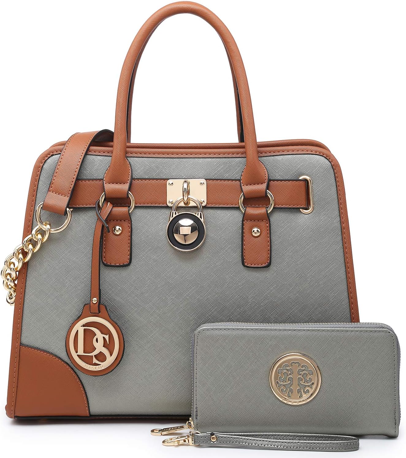 Dasein Luxe Set: Top Handle & Hobo Handbags Duo - Satchels Handbags by Handbags Specialist Headquarter | Available at Handbags Specialist Headquarter