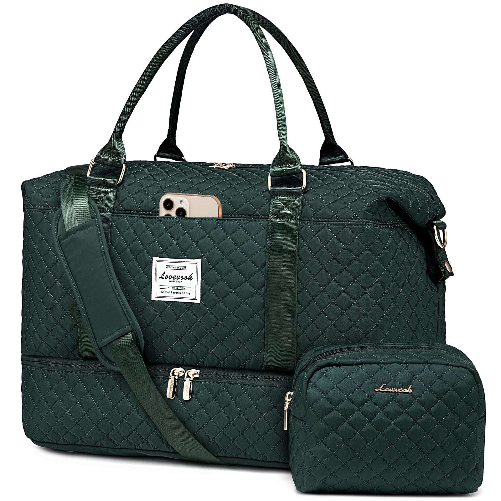 LOVEVOOK All-in-One Duffle: Travel & Gym Ready - Luggage Travel Bags by Handbags Specialist Headquarter | Available at Handbags Specialist Headquarter