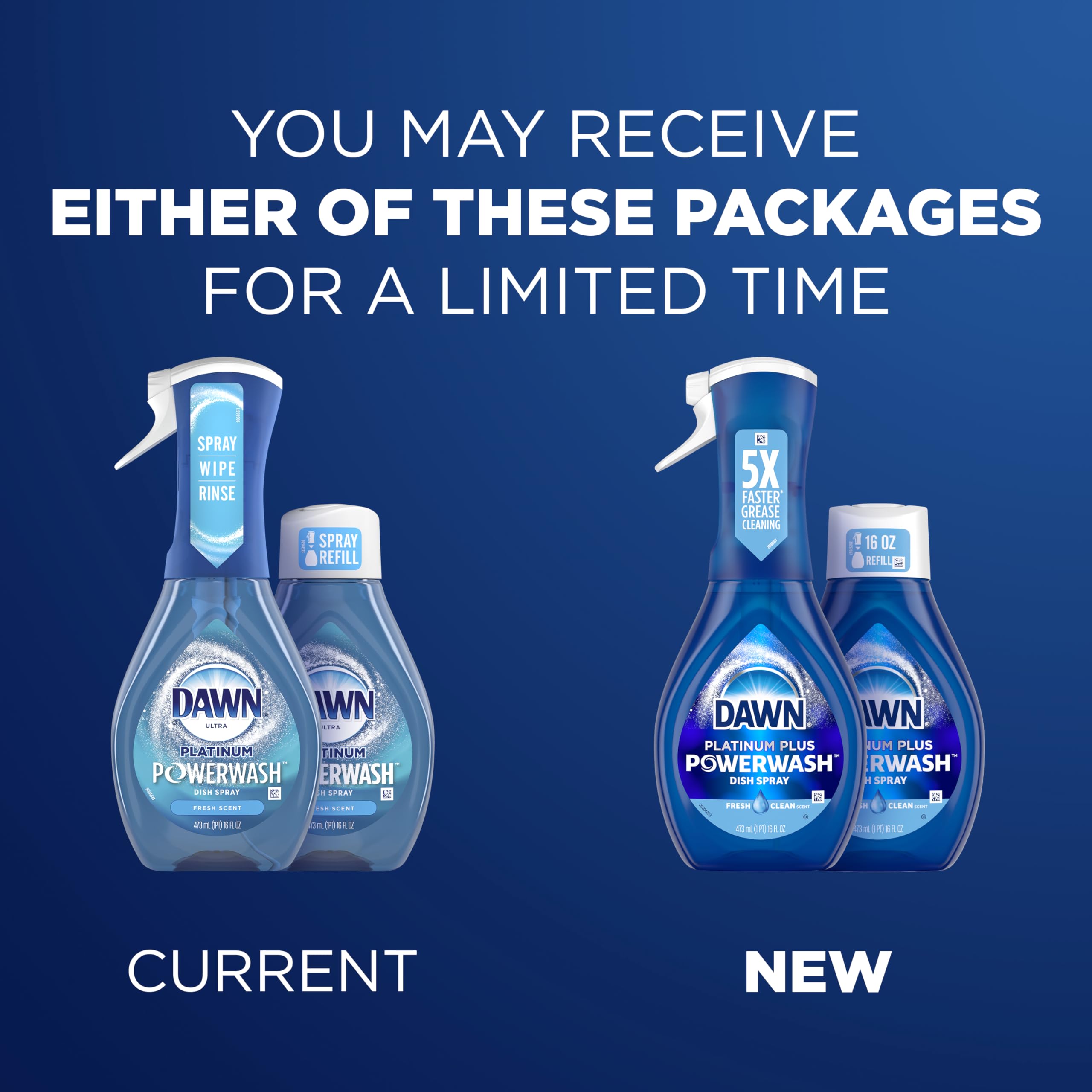 Dawn Powerwash Fresh: 1 Spray + 3 Refill Bundle - Dish Soap Liquid by Handbags Specialist Headquarter | Available at Handbags Specialist Headquarter