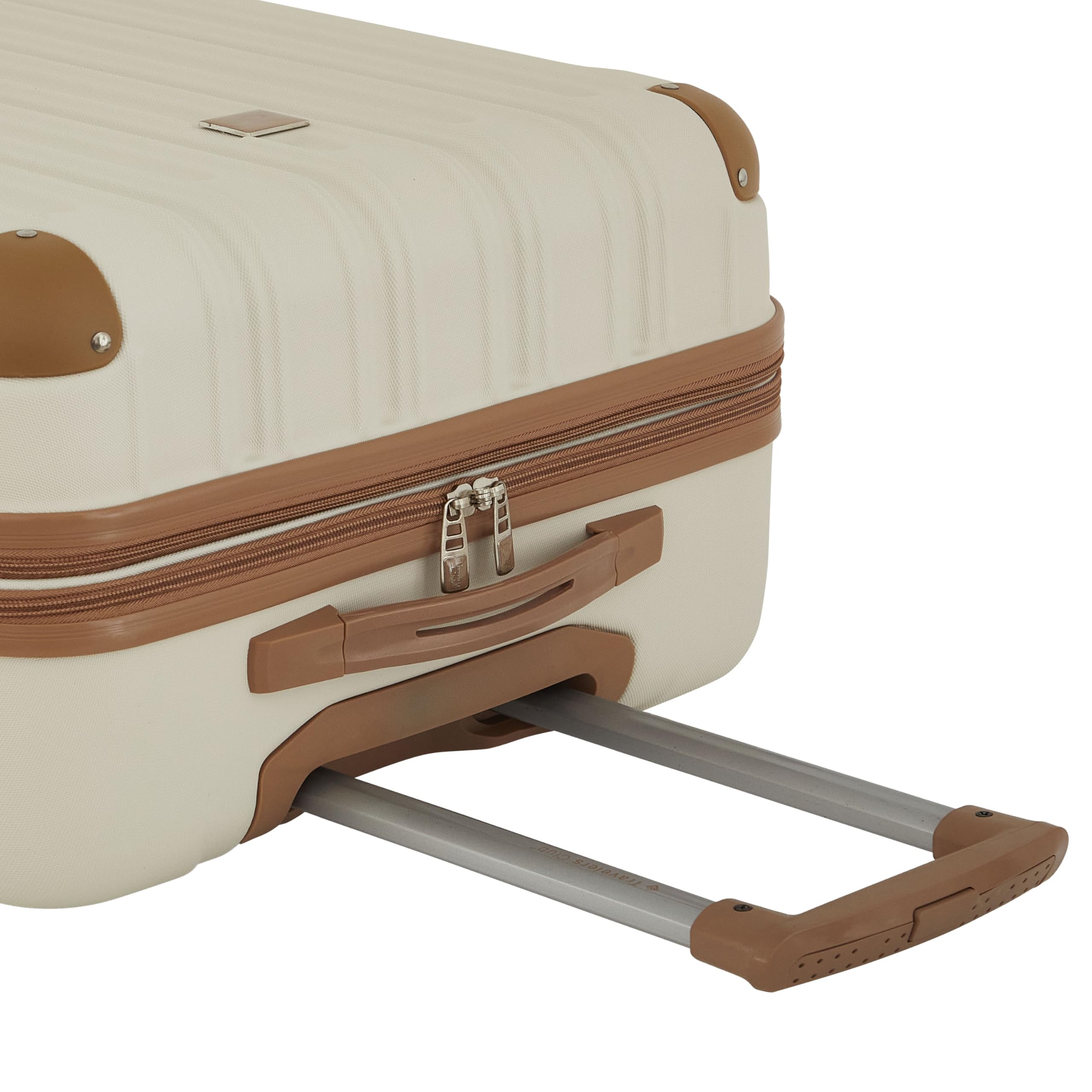 Rose Gold Hardside Luggage Set - 4-Piece Travel Kit -  by Handbags Specialist Headquarter | Available at Handbags Specialist Headquarter