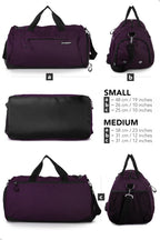 Fitgriff® Gym Bag with Shoe & Wet Compartment
