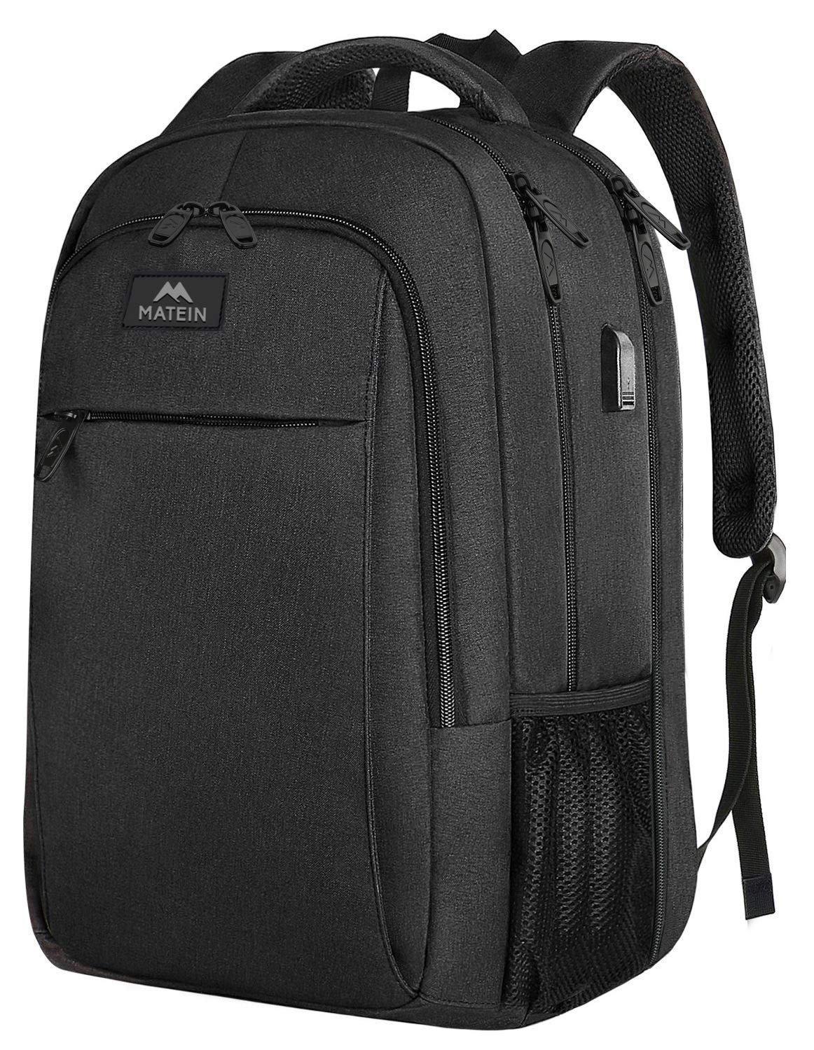 MATEIN SleekGuard Laptop Backpack with USB Port - Backpack Bags by Handbags Specialist Headquarter | Available at Handbags Specialist Headquarter