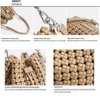 Hollow Bucket Tote Bag -  by Handbags Specialist Headquarter | Available at Handbags Specialist Headquarter