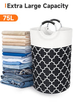 Collapsible Hamper Bag - Grey - Laundry Baskets by Handbags Specialist Headquarter | Available at Handbags Specialist Headquarter