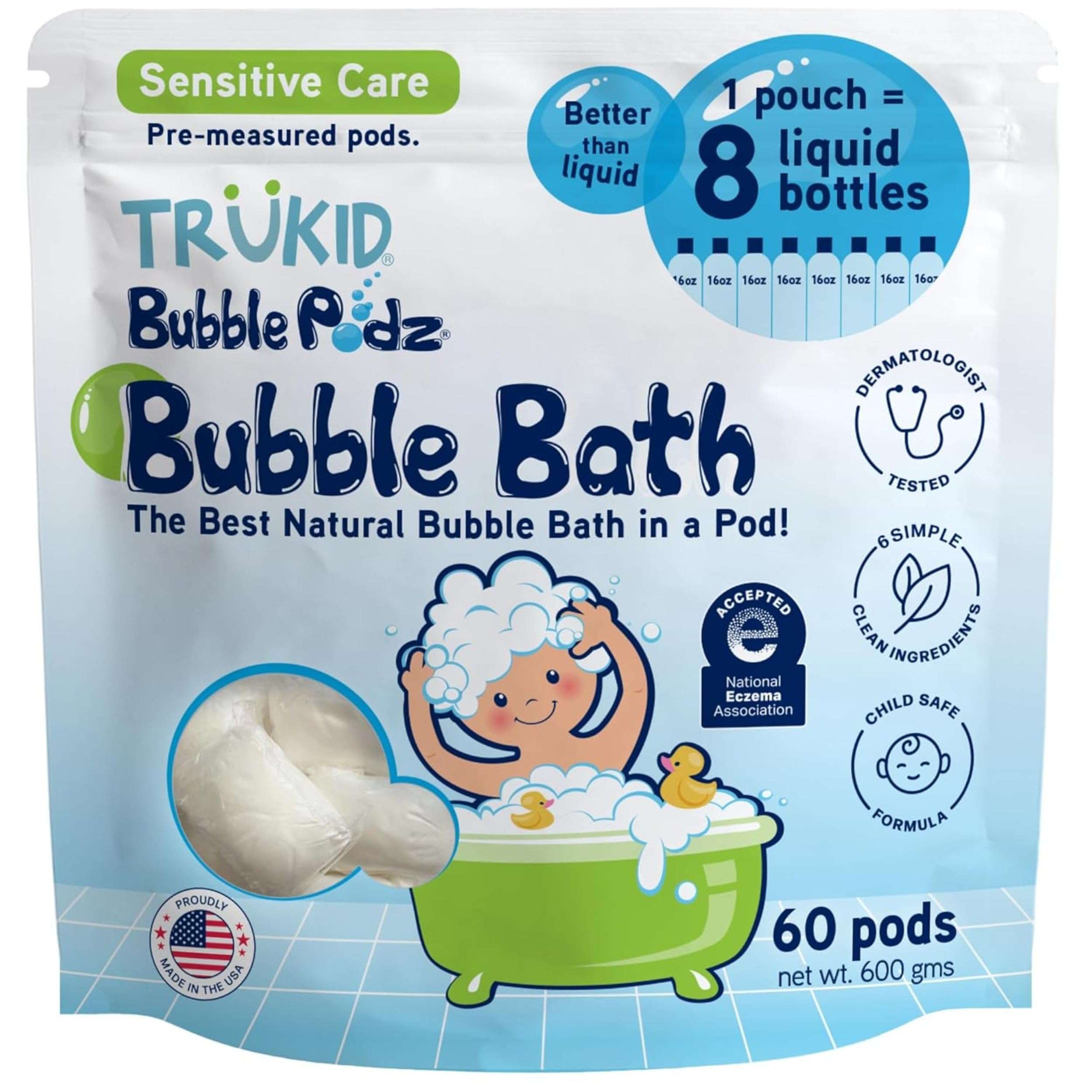 TruKid Bubble Podz: Gentle Lavender Bath Bombs - Baby Products by Handbags Specialist Headquarter | Available at Handbags Specialist Headquarter