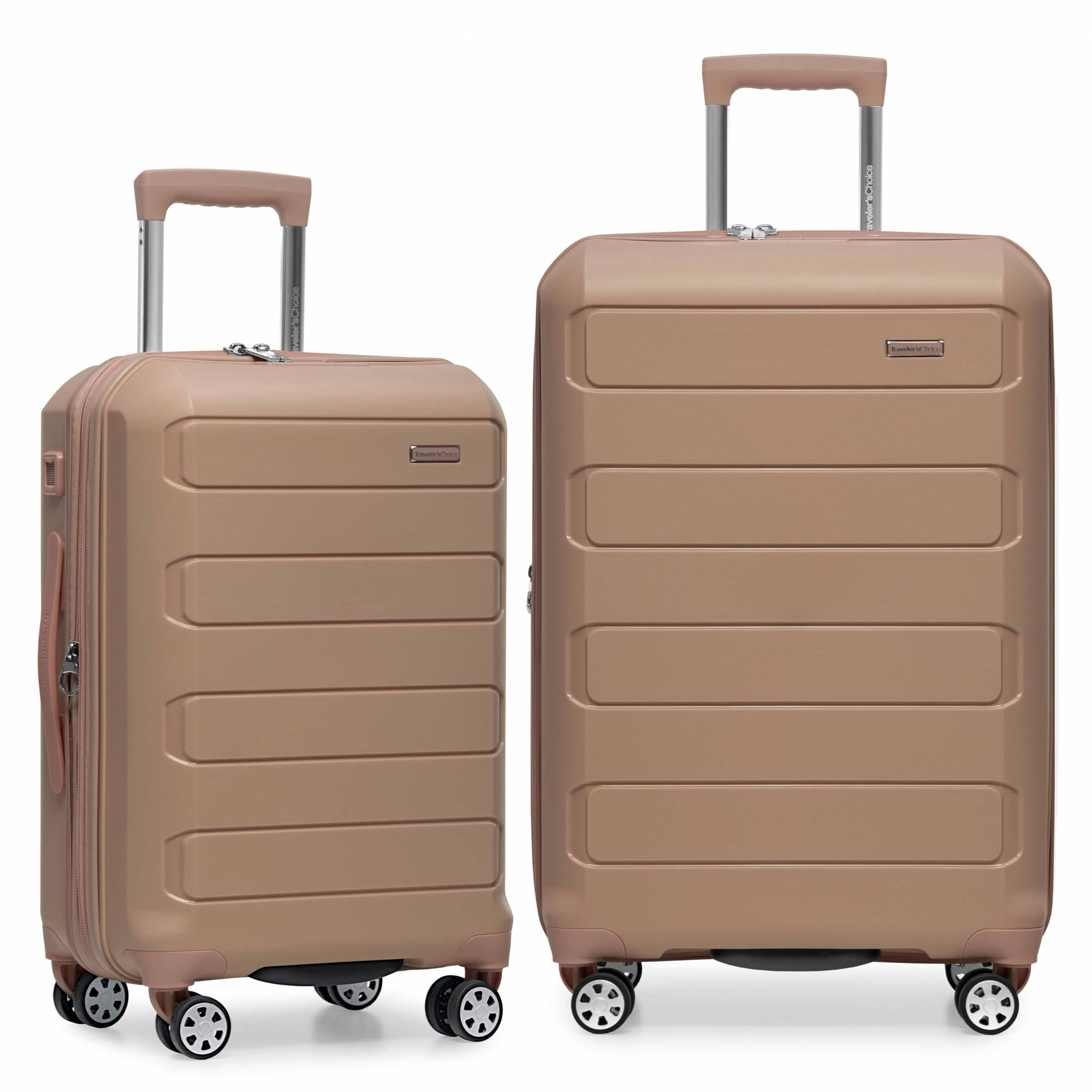 Traveler's Choice Indestructible 22 Spinner Carry-on - Luggage Travel Bags by Handbags Specialist Headquarter | Available at Handbags Specialist Headquarter