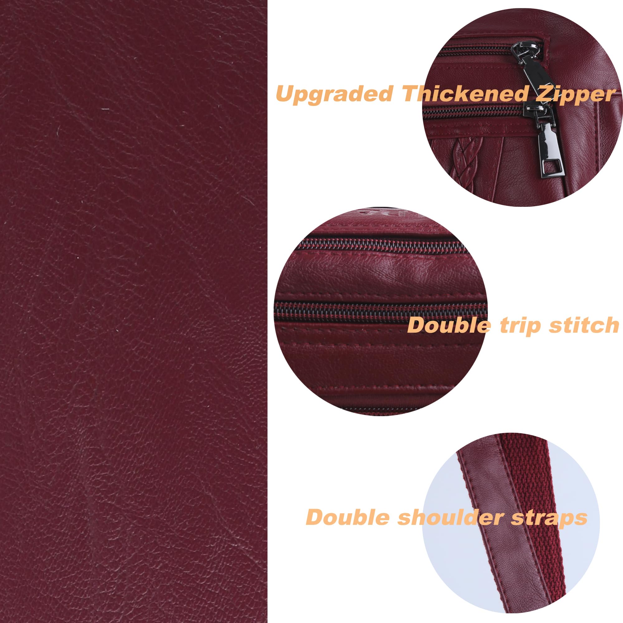 ELDA Chic Crossbody: Soft PU Leather Multi-Pocket Bag - Handbags by Handbags Specialist Headquarter | Available at Handbags Specialist Headquarter