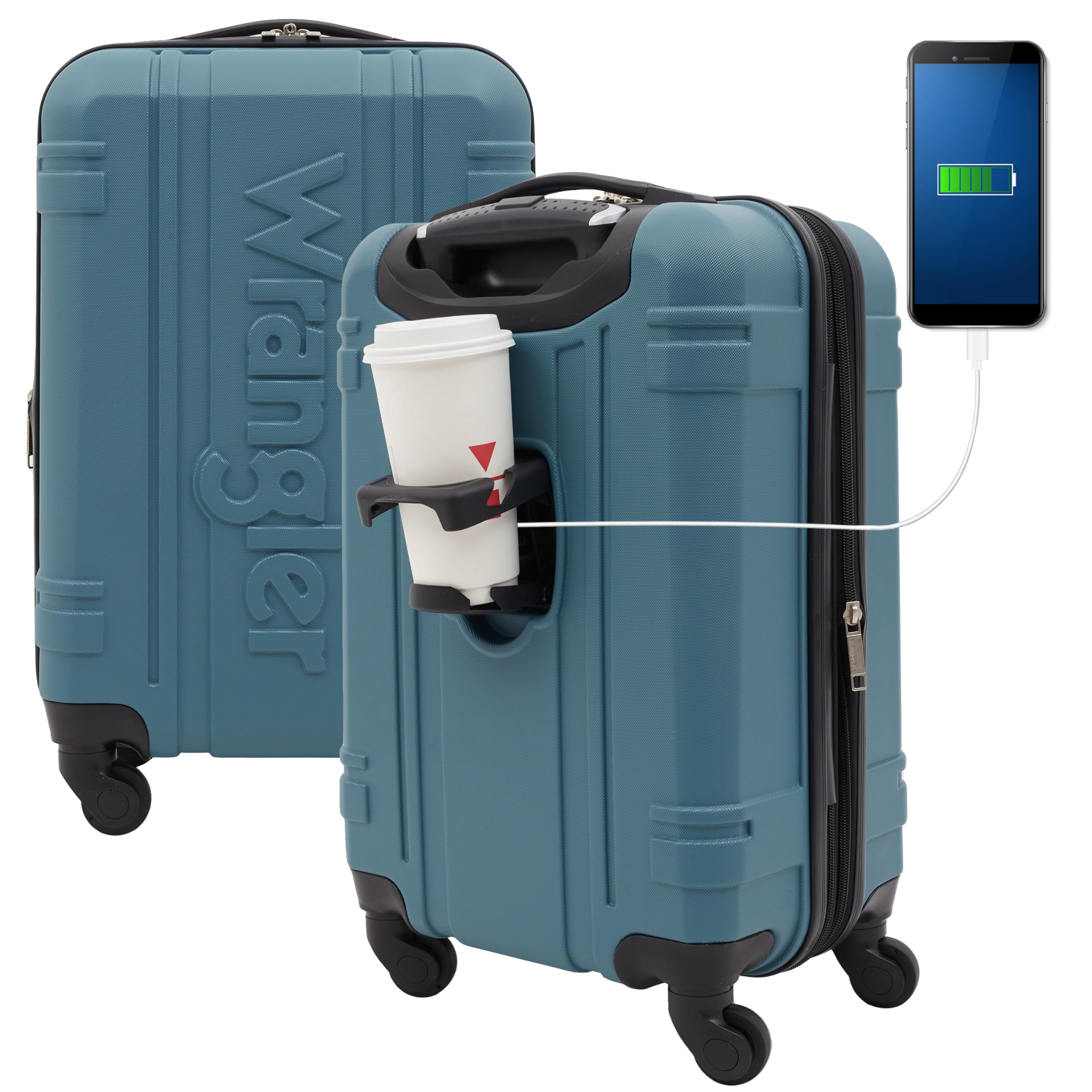 Wrangler Astro Hydro 20 Hardside Carry-On Luggage -  by Handbags Specialist Headquarter | Available at Handbags Specialist Headquarter