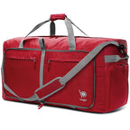 Bago 60L Foldable Travel Duffle Bag with Shoe Compartment