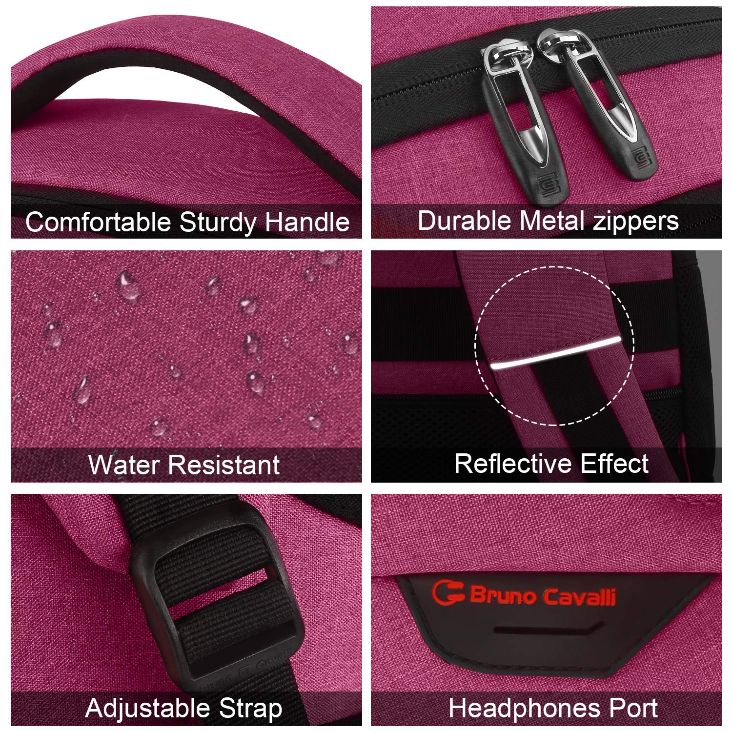 SecureSlim Laptop Backpack with USB & Water Resistance - Backpack Bags by Handbags Specialist Headquarter | Available at Handbags Specialist Headquarter