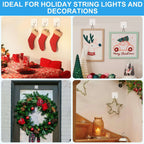 Heavy Duty Transparent Wall Hooks - 8 Pack - Decor by Handbags Specialist Headquarter | Available at Handbags Specialist Headquarter