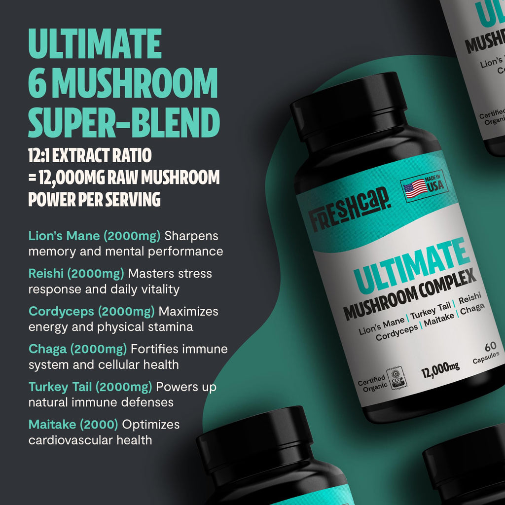 MushroomMind: Ultimate Nootropic Focus Formula - Health-Care by Handbags Specialist Headquarter | Available at Handbags Specialist Headquarter