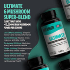 MushroomMind: Ultimate Nootropic Focus Formula - Health-Care by Handbags Specialist Headquarter | Available at Handbags Specialist Headquarter